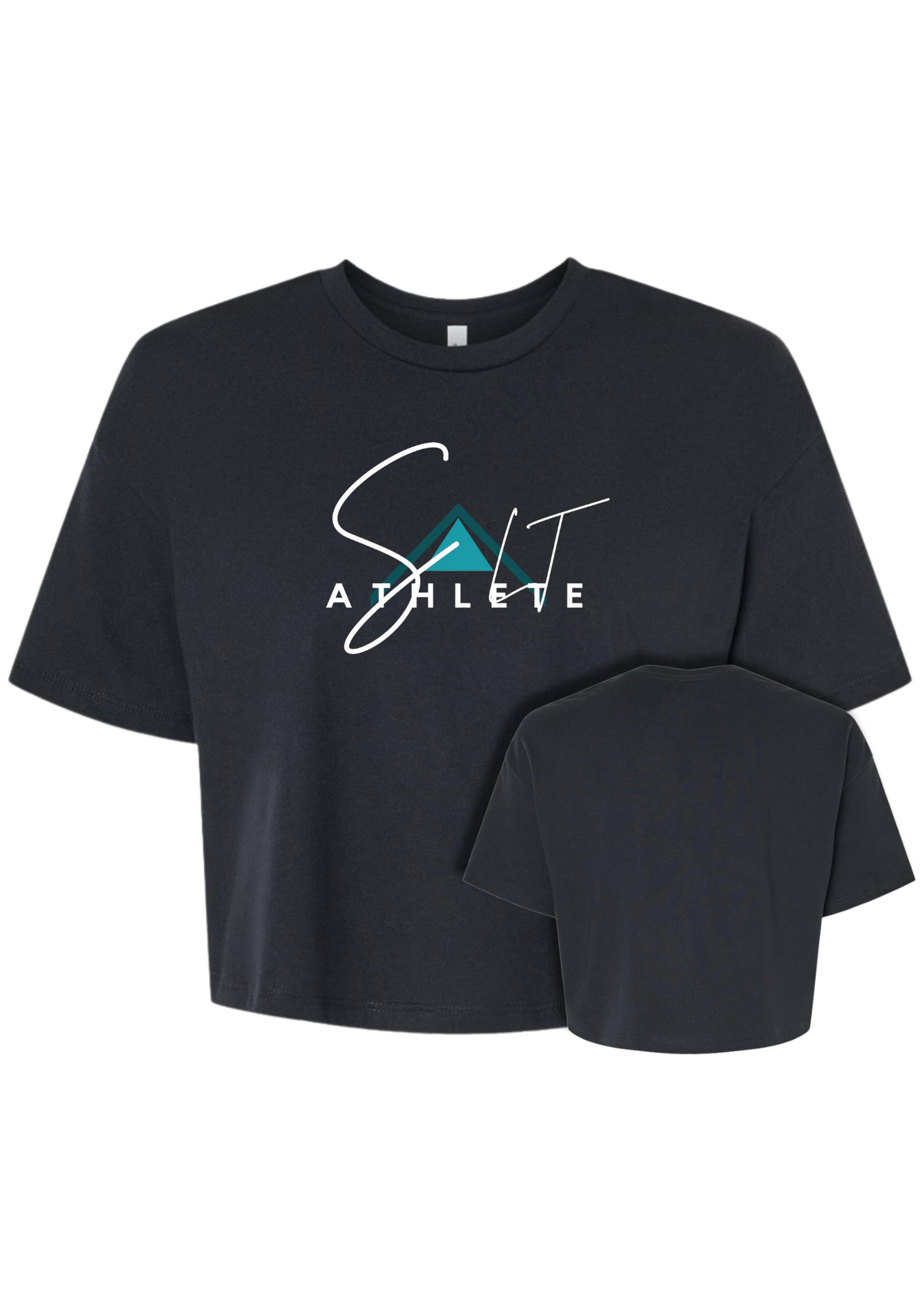 SALT ATHLETE Crop Tee