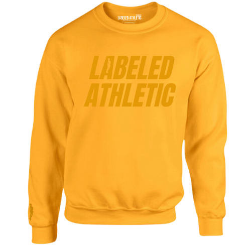 LABELED ATHLETIC IT'S U VS YOU SWEATSHIRT | YELLOW COLOR VS COLOUR