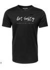GREECE 2024 | GET SALTY by Jenny Fisher - LABELED ATHLETIC T-SHIRT | BLACK/WHITE/BLACK