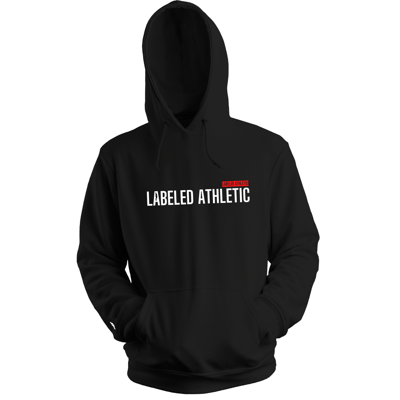 LABELED ATHLETIC | HOODIE SZN BLK/WHT/RED