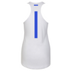 &quot;COMING SUMMER 2022&quot; ATLANTA JAYHAWKS LABELED ATHLETIC TANKTOP | WHITE/BLUE