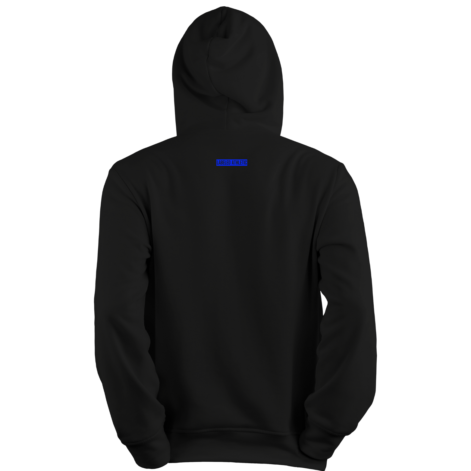 Royal blue and 2025 black hoodie